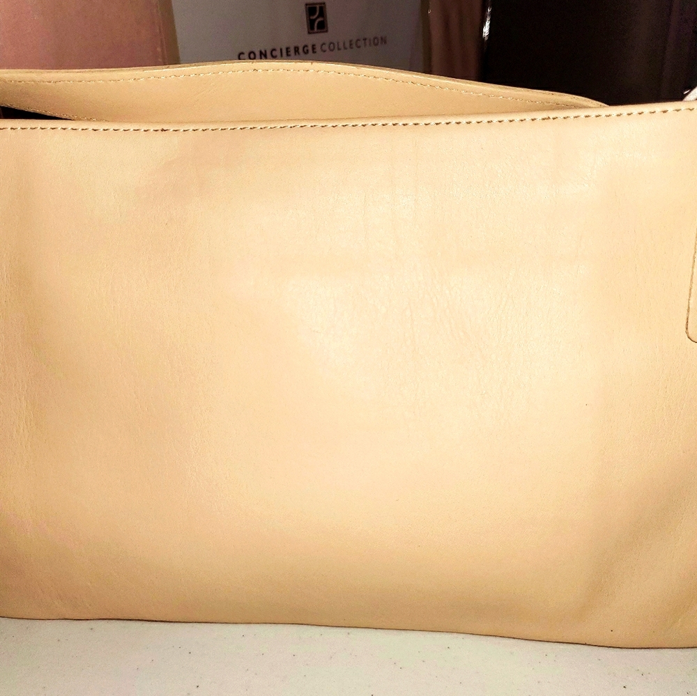 Coach Purse Butter Yellow